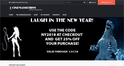 Desktop Screenshot of cinemasochism.com